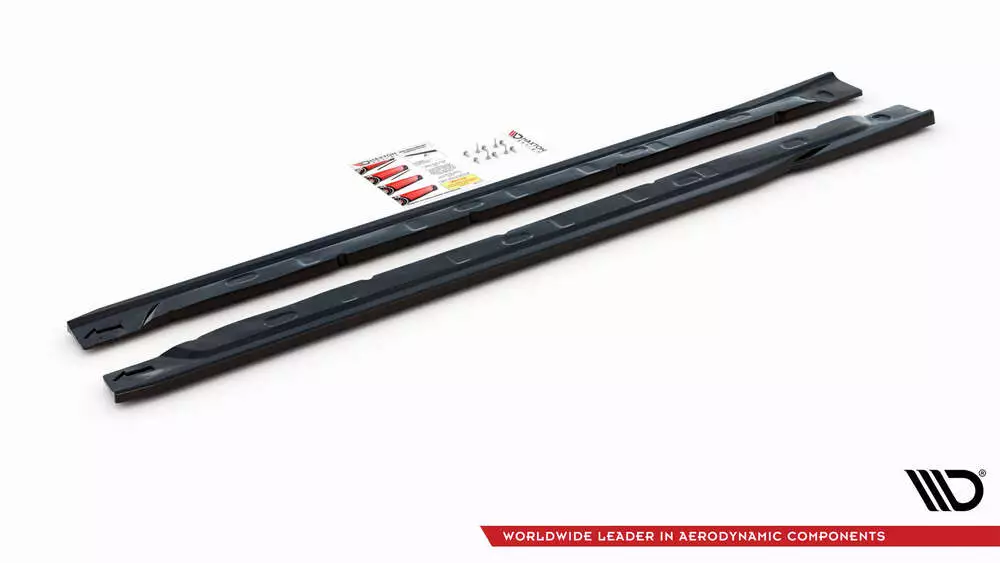 Side Skirts Diffusers Renault Clio Mk5 - Image 4