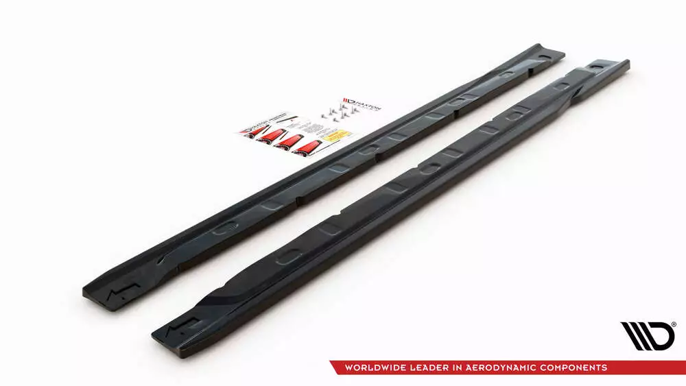 Side Skirts Diffusers Renault Clio Mk5 - Image 5