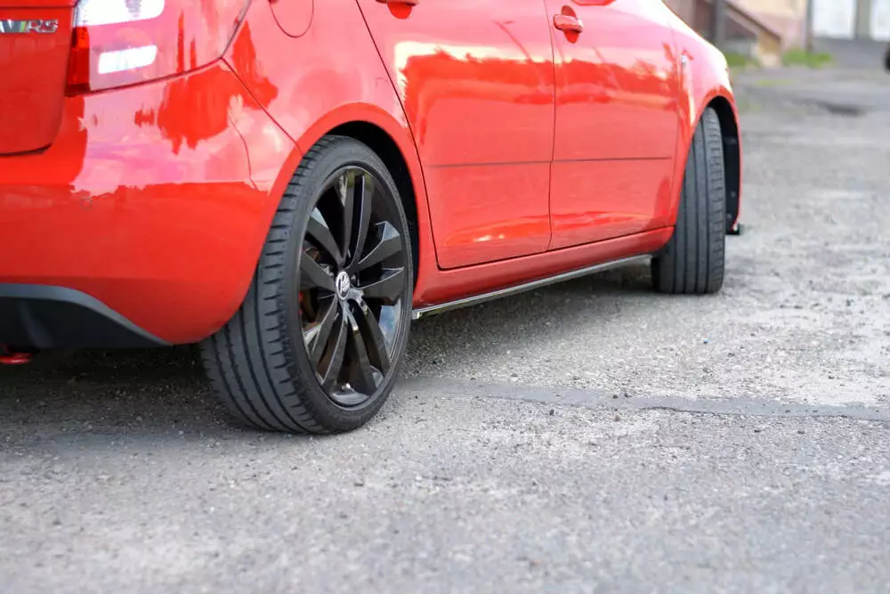 Side Skirts Diffusers Skoda Fabia Rs Mk2