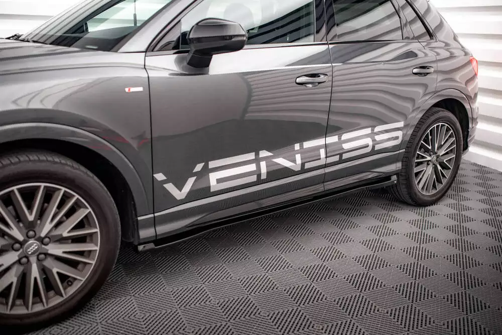 Side Skirts Diffusers V.1 Audi Q3 S-line / Rsq3 F3