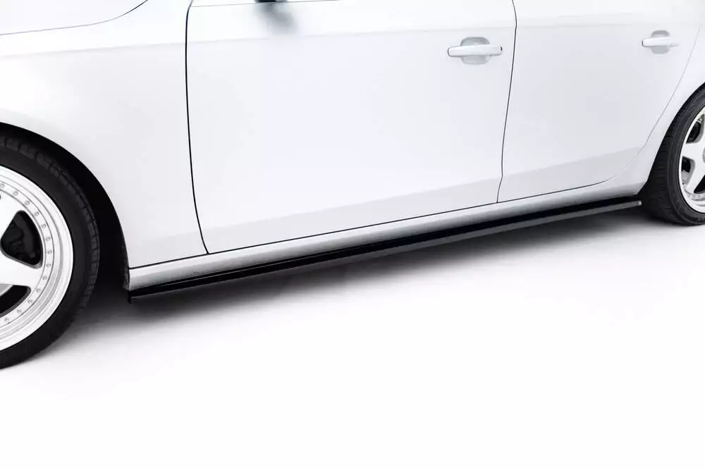 Side Skirts Diffusers V.1 Audi S4 / A4 / A4 S-line Sedan / Avant B8 / B8 Facelift