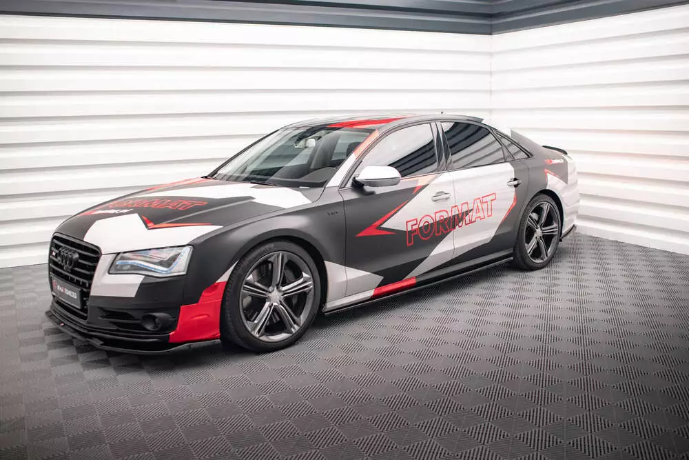 Side Skirts Diffusers V.1 Audi S8 D4 - Image 3