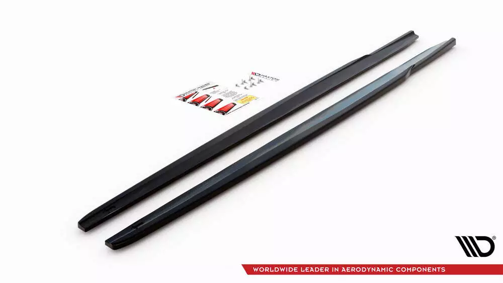 Side Skirts Diffusers V.1 Bmw 2 Gran Coupe M-pack / M235i F44 - Image 3