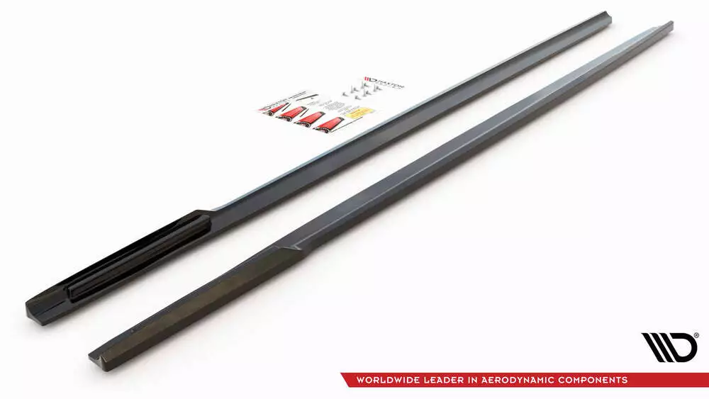 Side Skirts Diffusers V.1 Bmw 7 M-pack G11 - Image 3
