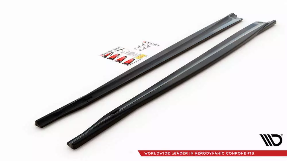 Side Skirts Diffusers V.1 Bmw X5 M F85 - Image 4