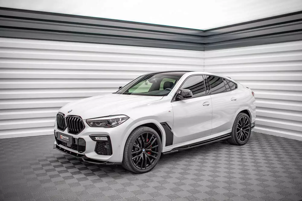 Side Skirts Diffusers V.1 Bmw X6 M F96 / X6 M-pack G06 - Image 2
