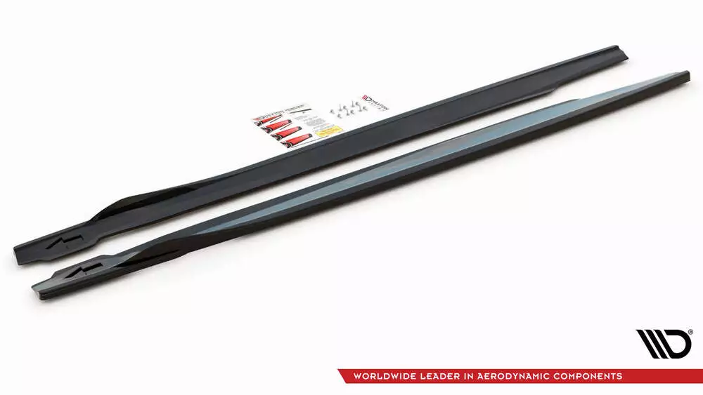 Side Skirts Diffusers V.1 Bmw X6 M F96 / X6 M-pack G06 - Image 4