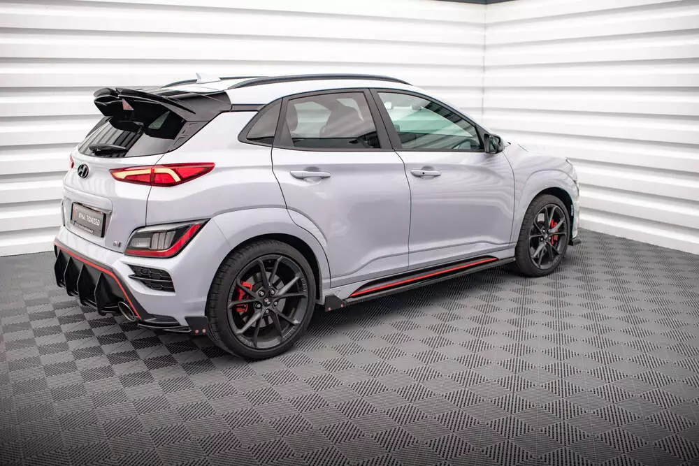 Side Skirts Diffusers V.1 + Flaps Hyundai Kona N Mk1 - Image 2
