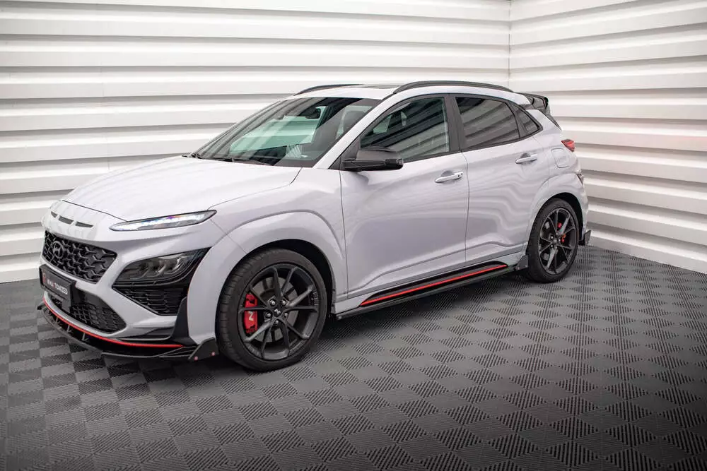 Side Skirts Diffusers V.1 + Flaps Hyundai Kona N Mk1 - Image 3