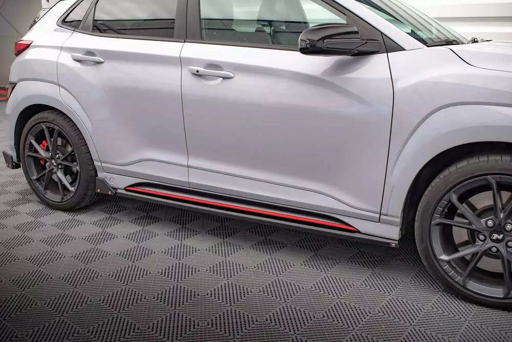 Side Skirts Diffusers V.1 + Flaps Hyundai Kona N Mk1 - Image 6