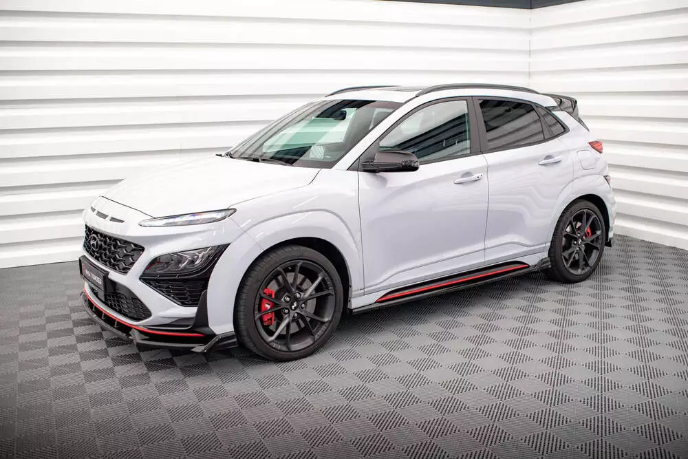 Side Skirts Diffusers V.1 + Flaps Hyundai Kona N Mk1 - Image 7