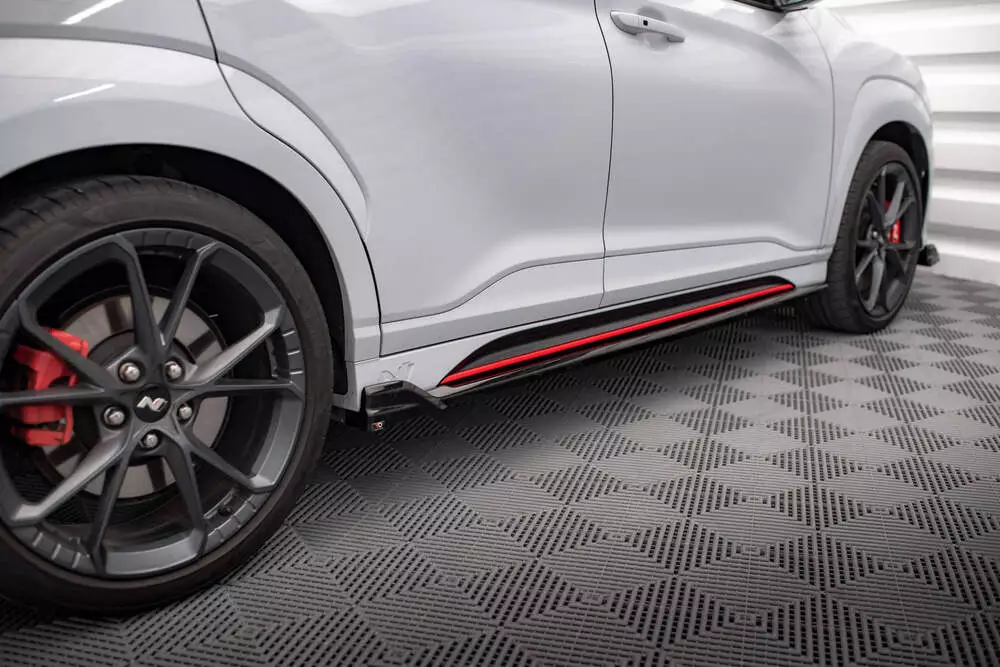 Side Skirts Diffusers V.1 + Flaps Hyundai Kona N Mk1 - Image 8