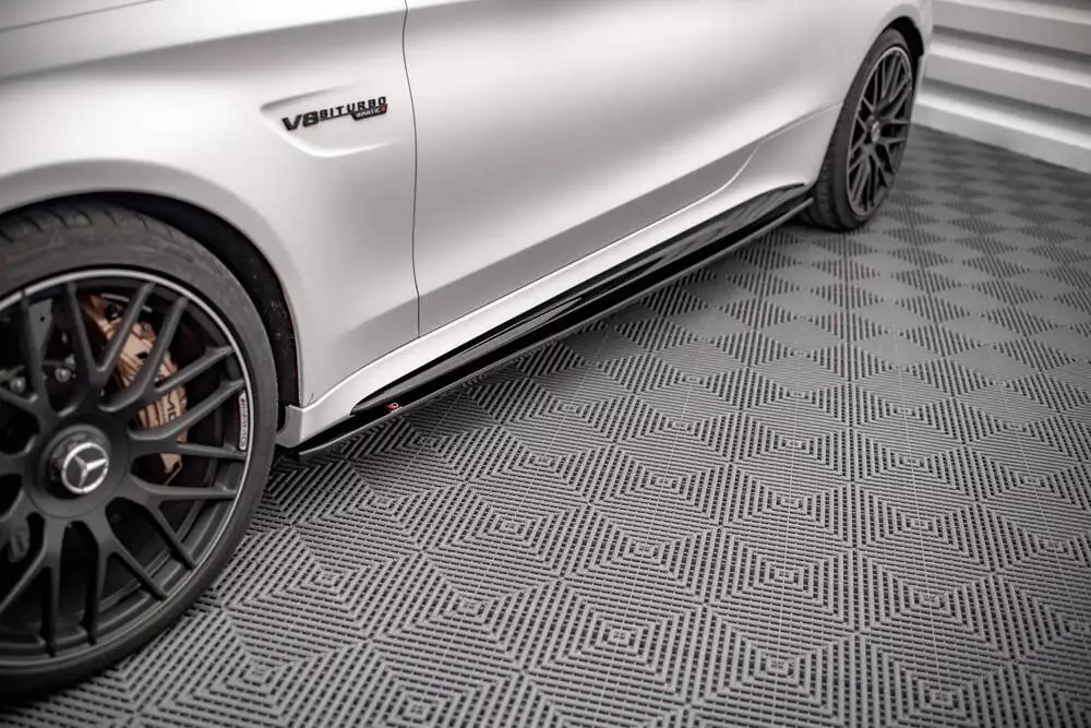 Side Skirts Diffusers V.1 Mercedes-amg C 63amg Coupe C205 Facelift