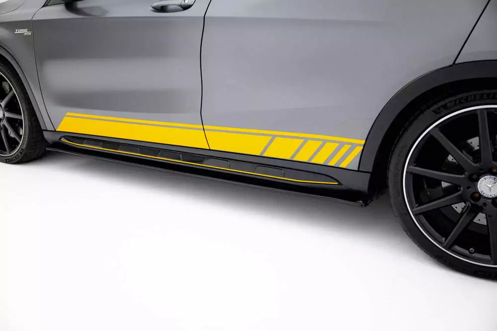 Side Skirts Diffusers V.1 Mercedes-benz Gla 45 Amg - Image 3