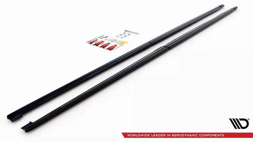 Side Skirts Diffusers V.1 Mercedes-benz V-class Long Amg-line W447 - Image 6
