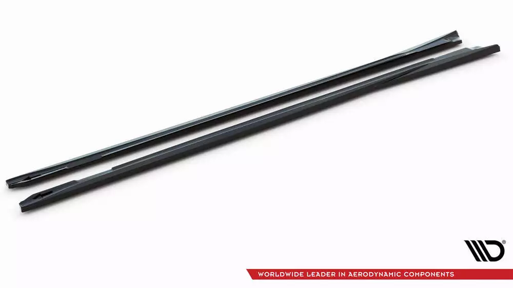 Side Skirts Diffusers V.1 Porsche Panamera / Panamera Diesel / Panamera Turbo 970 - Image 4