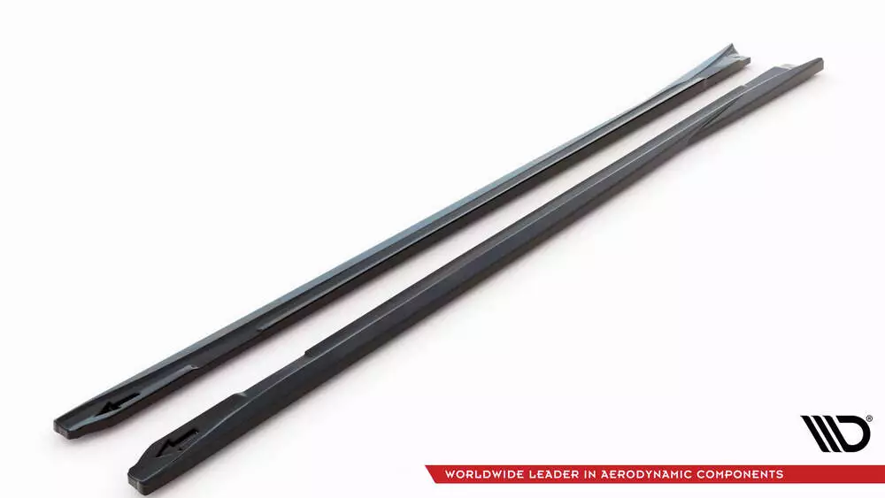 Side Skirts Diffusers V.1 Porsche Panamera / Panamera Diesel / Panamera Turbo 970 - Image 5