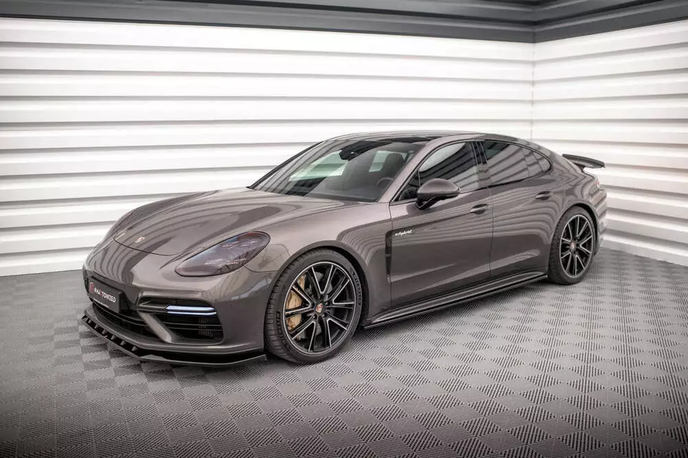 Side Skirts Diffusers V.1 Porsche Panamera Turbo S E-hybrid / Panamera E-hybrid 971 - Image 2