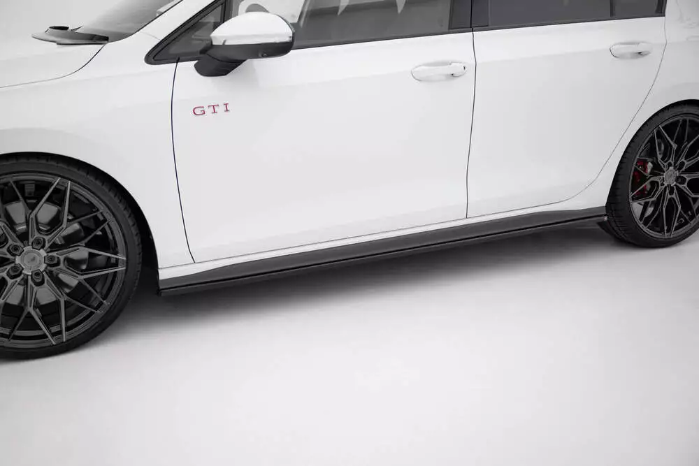 Side Skirts Diffusers V.1 Volkswagen Golf Gti / Gte / Gti Clubsport / Gtd / R-line Mk8
