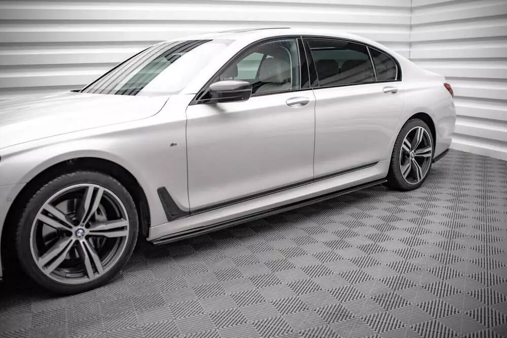 Side Skirts Diffusers V.1 For Bmw 7 Long M-pack G12