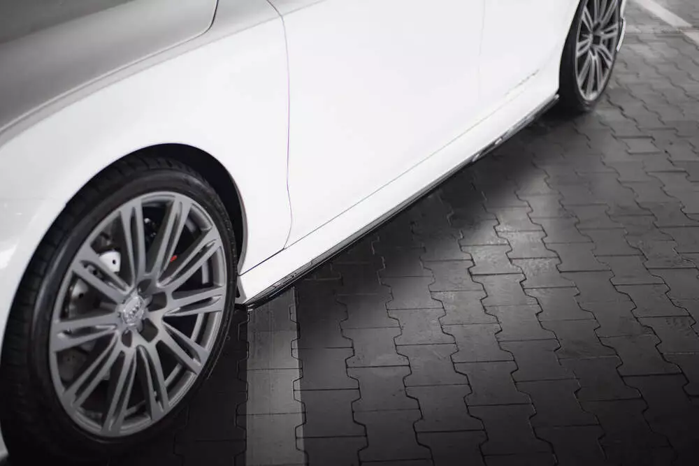 Side Skirts Diffusers V.2 Audi Rs7 C7