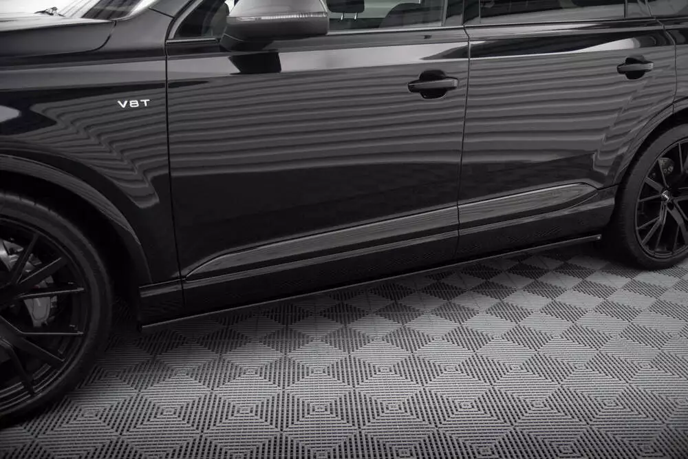 Side Skirts Diffusers V.2 Audi Sq7 / Q7 S-line Mk2