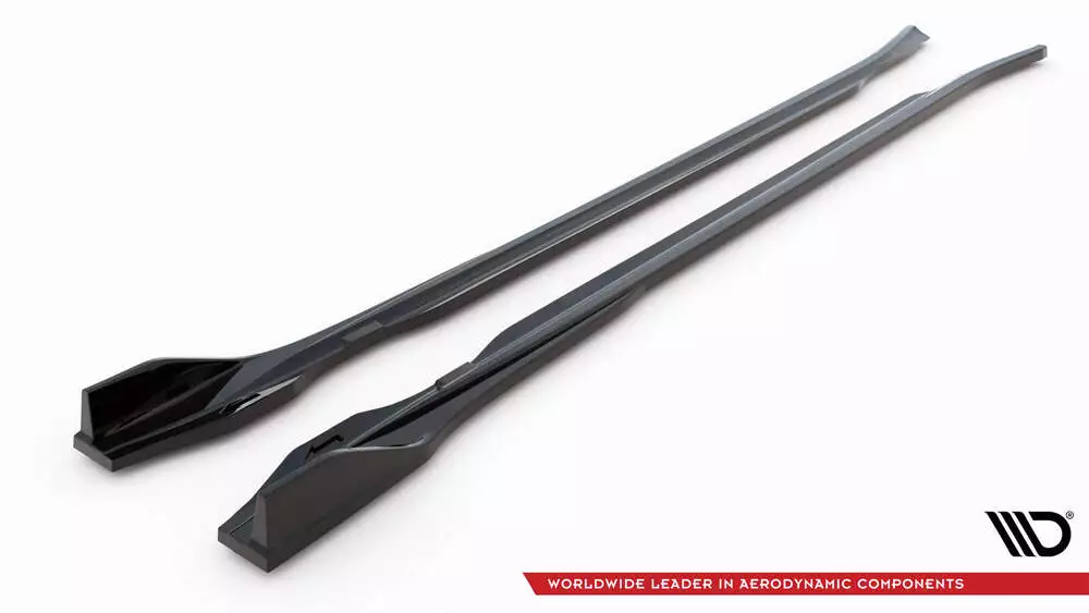 Side Skirts Diffusers V.2 Audi E-tron Gt / Rs Gt Mk1 - Image 5