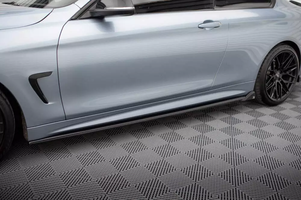 Side Skirts Diffusers V.2 Bmw 4 Coupe / Gran Coupe / Cabrio M-pack F32 / F36 / F33