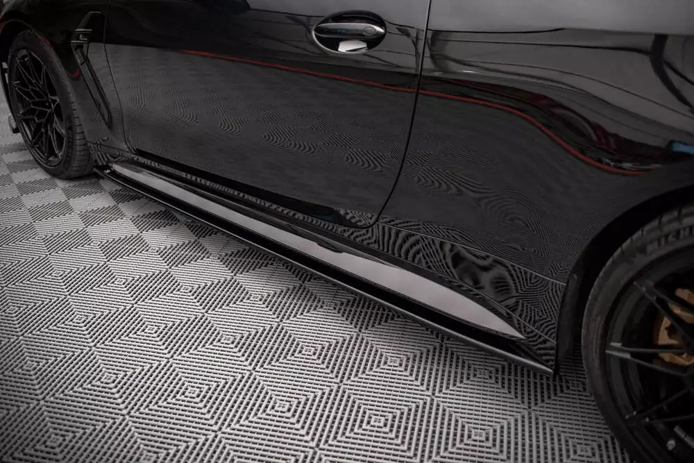 Side Skirts Diffusers V.2 Bmw M4 G82 / G82 Facelift