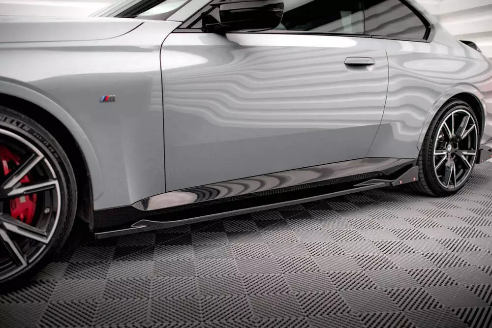 Side Skirts Diffusers V.2 + Flaps Bmw 2 Coupe M-pack / M240i G42