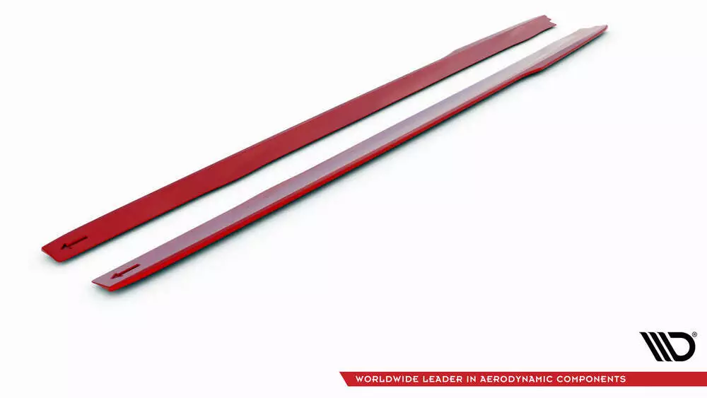 Side Skirts Diffusers V.2 Ford Mustang Mk6 Facelift - Image 3
