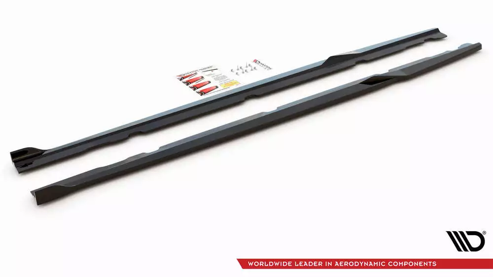 Side Skirts Diffusers V.2 Mercedes-amg C 63amg Coupe C205 Facelift - Image 3