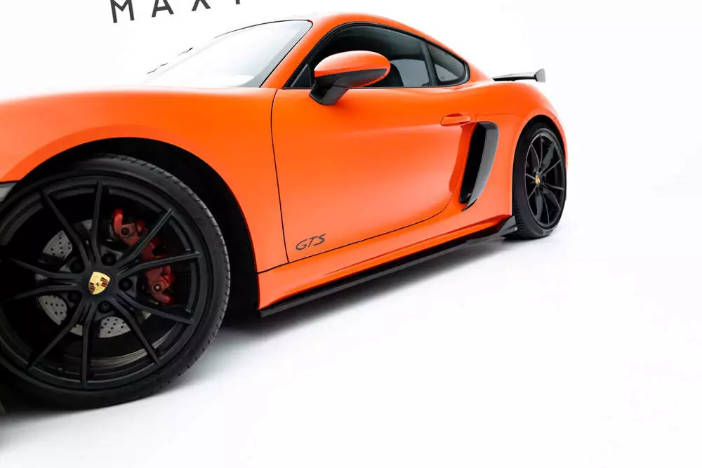 Side Skirts Diffusers V.2 Porsche 718 Cayman Gts 982c