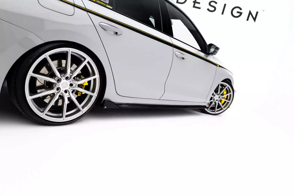 Side Skirts Diffusers V.2 Skoda Octavia Rs Liftback / Combi Mk4 - Image 3