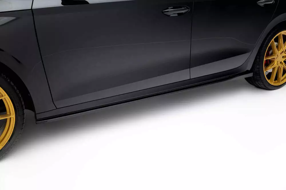 Side Skirts Diffusers V.2 Skoda Octavia Rs Liftback / Combi Mk4 Facelift