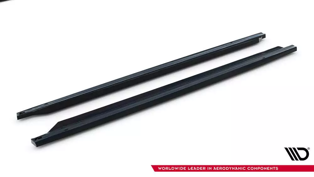 Side Skirts Diffusers V.2 Volkswagen Golf Gti Clubsport Mk8 Facelift - Image 4