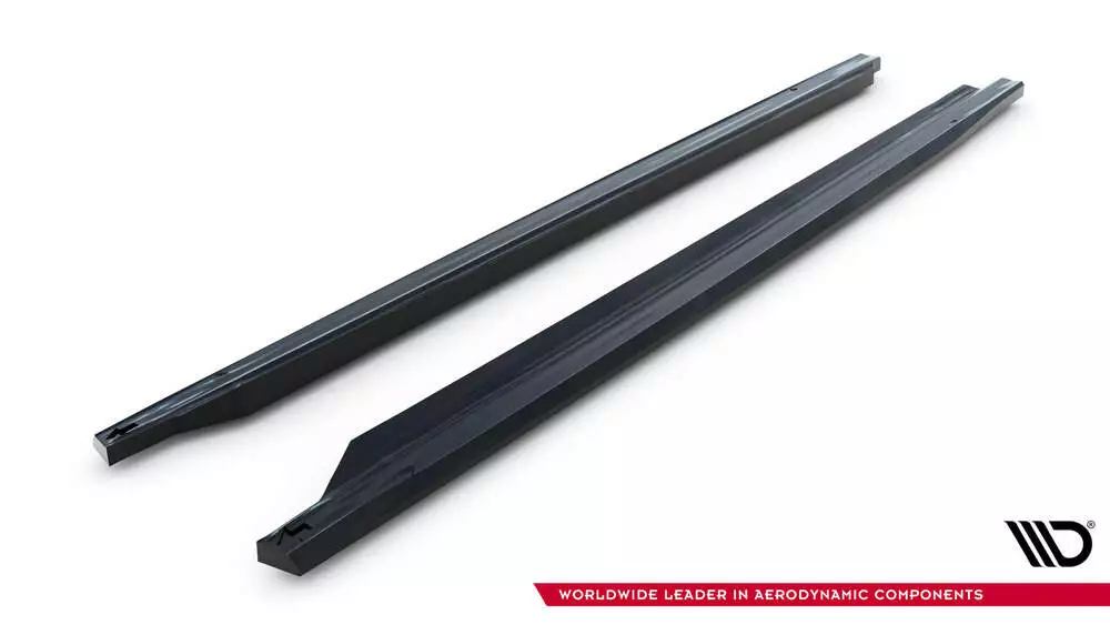 Side Skirts Diffusers V.2 Volkswagen Golf Gti Clubsport Mk8 Facelift - Image 5