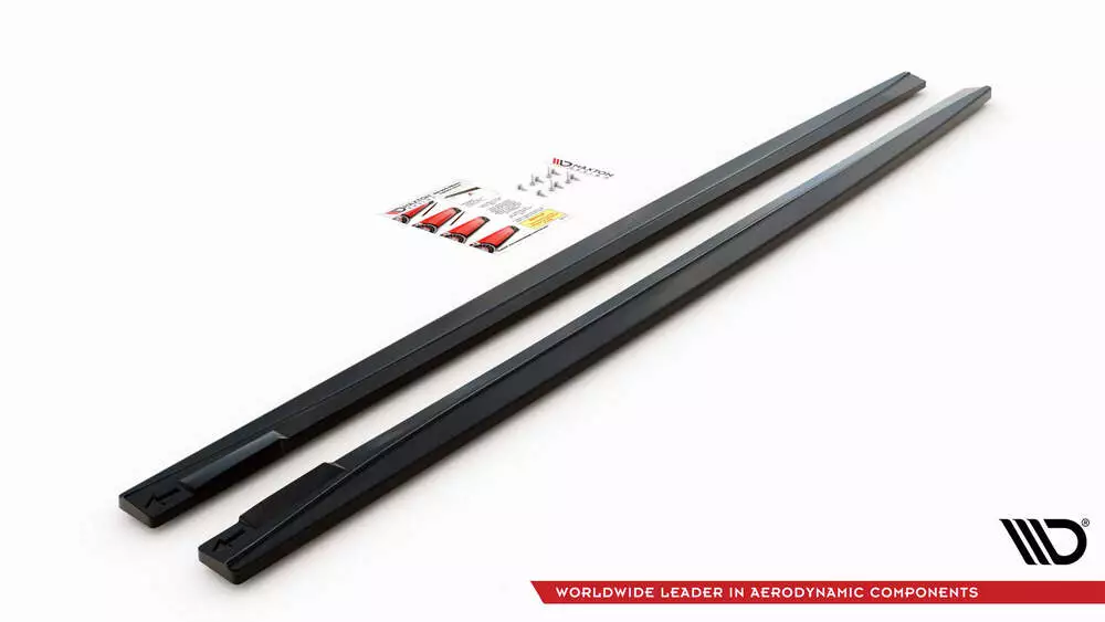 Side Skirts Diffusers V.2 Volkswagen Passat Cc - Image 4