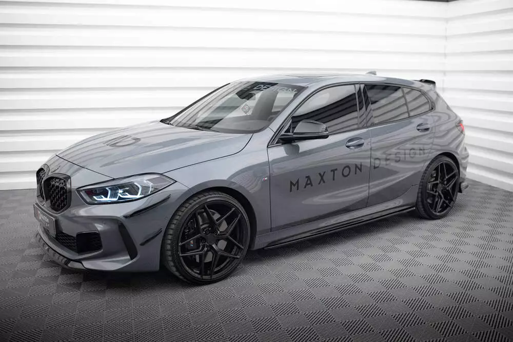 Side Skirts Diffusers V.2 For Bmw 1 M-pack / M135i / 128ti - Image 2