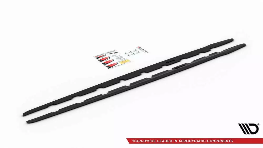 Side Skirts Diffusers V.2 For Bmw 1 M-pack / M135i / 128ti - Image 3