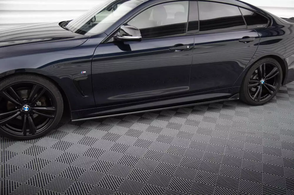 Side Skirts Diffusers V.3 Bmw 4 Coupe / Gran Coupe / Cabrio M-pack F32 / F36 / F33