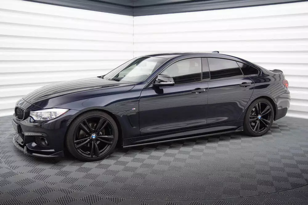 Side Skirts Diffusers V.3 Bmw 4 Coupe / Gran Coupe / Cabrio M-pack F32 / F36 / F33 - Image 3