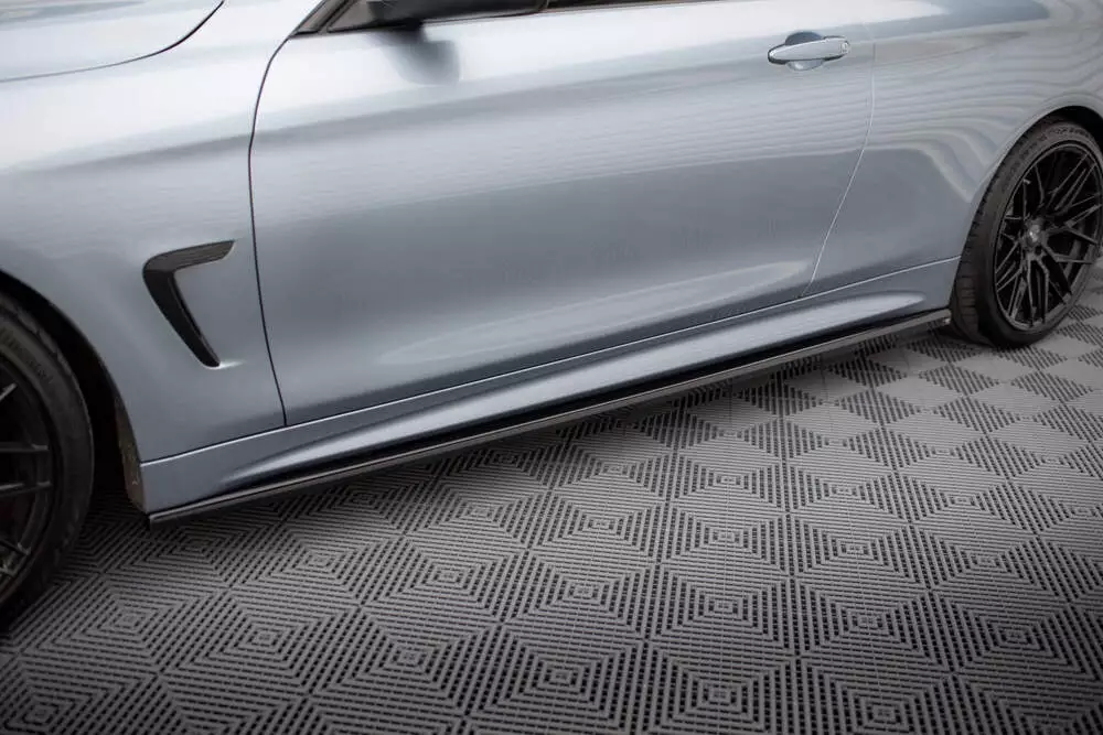 Side Skirts Diffusers V.3 Bmw 4 Coupe / Gran Coupe / Cabrio M-pack F32 / F36 / F33