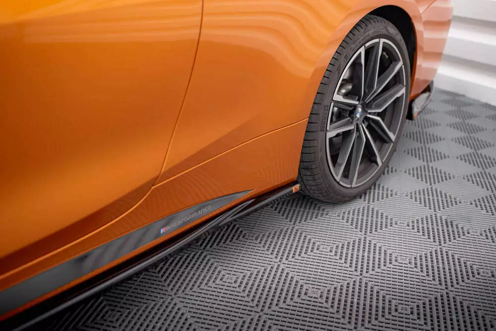Side Skirts Diffusers V.3 Bmw 4 M-pack / M440i G22 / G23 / G22 Facelift / G23 Facelift - Image 2