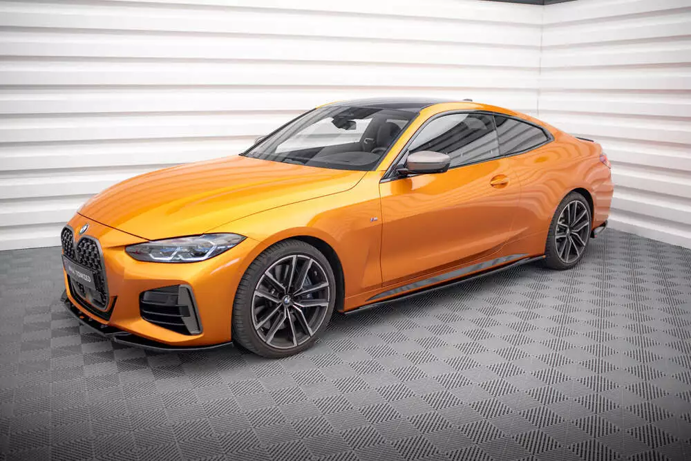 Side Skirts Diffusers V.3 Bmw 4 M-pack / M440i G22 / G23 / G22 Facelift / G23 Facelift - Image 4