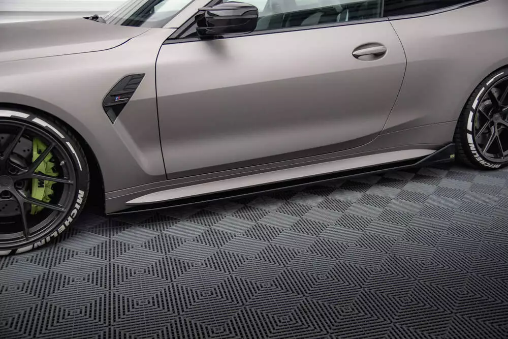 Side Skirts Diffusers V.3 Csl Look Bmw M4 G82 / G82 Facelift