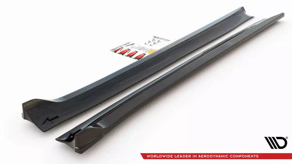 Side Skirts Diffusers V.3 Tesla Model 3 Performance Mk1 Facelift - Image 5