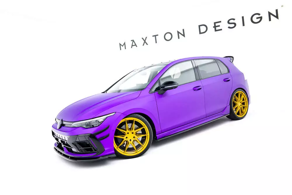 Side Skirts Diffusers V.3 Volkswagen Golf R Mk8 Facelift - Image 2