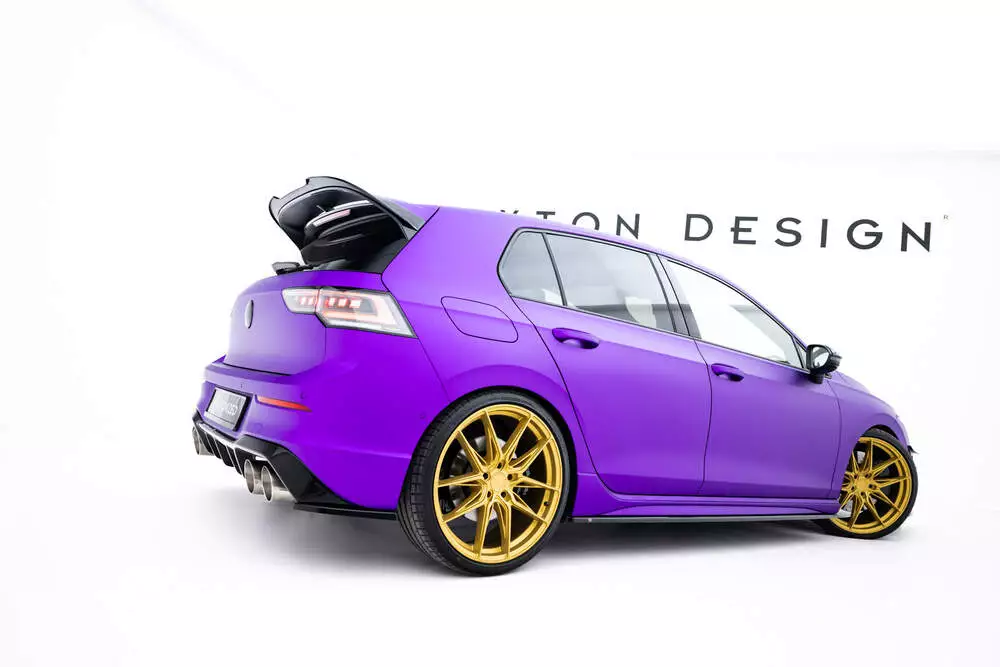 Side Skirts Diffusers V.3 Volkswagen Golf R Mk8 Facelift - Image 4