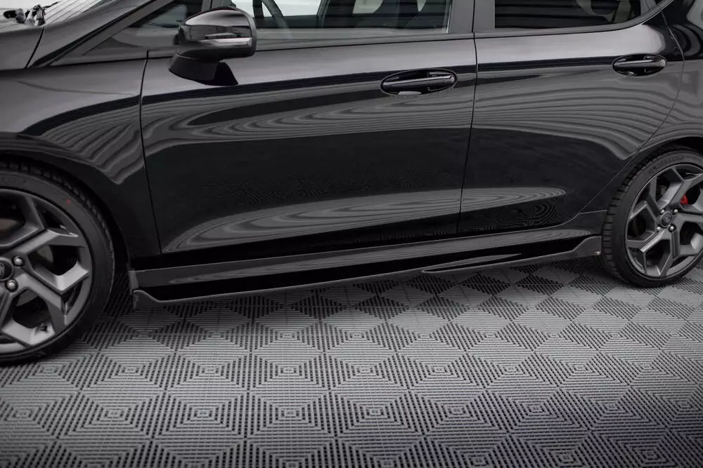 Side Skirts Diffusers V.4 Ford Fiesta Mk8 St / St-line